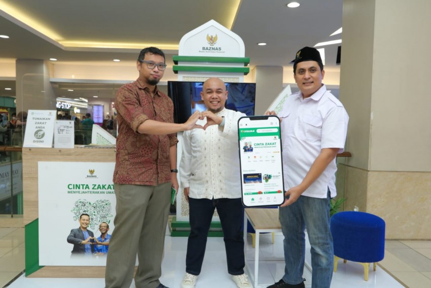 Lewat Aplikasi Cinta Zakat, Baznas Target Penghimpunan Rp175 Miliar