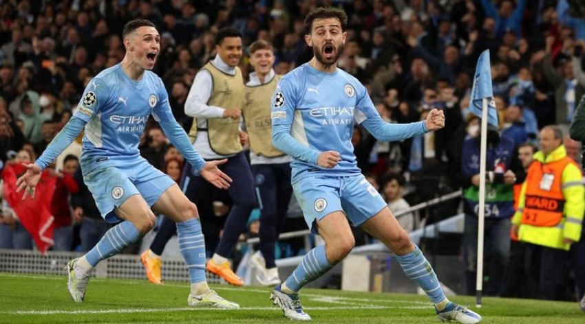 Drama 7 Gol di Etihad, City Jinakkan Real Madrid 4-3