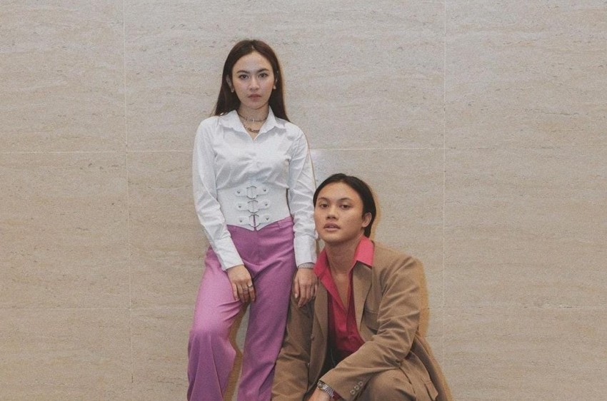 Kompak, Mahalini Temani Rizky Febian Berbuka Puasa