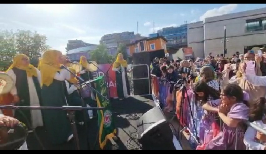 Annisa Rebana Tampil di Eid Festival London, Penonton Ikut Berdendang Nasyid