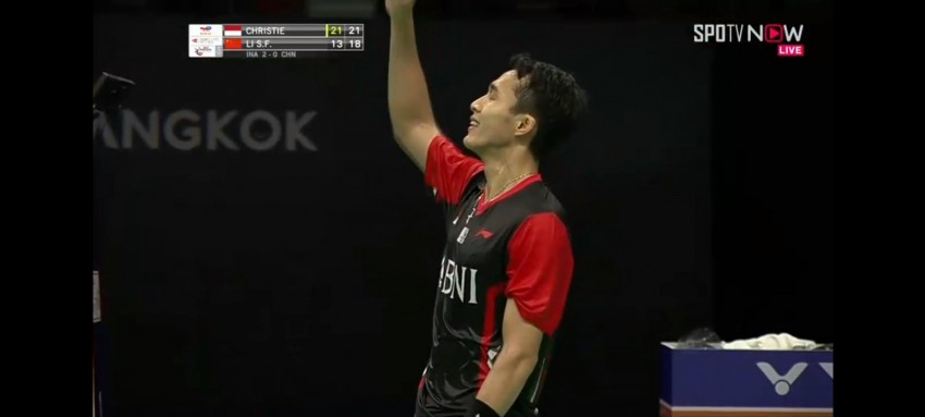 Jojo Menang, Indonesia Lolos ke Semifinal Piala Thomas 2022