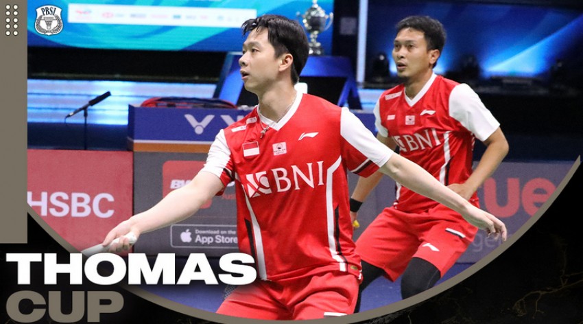 Ahsan/Kevin Menangi Duel Sengit, Indonesia Memimpin 2-0