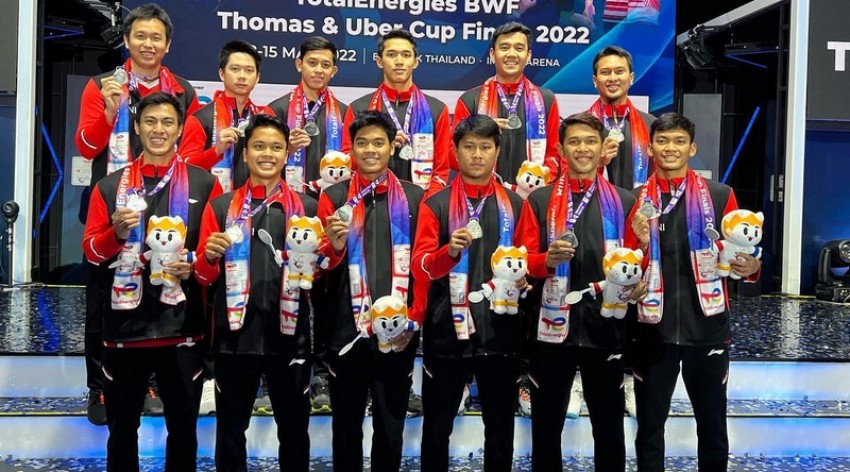 India Cetak Sejarah Tapi Indonesia Tetap Juara Terbanyak Piala Thomas