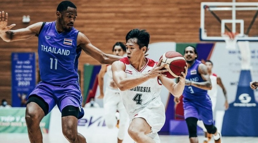 Lewati Hadangan Thailand, Tim Basket Indonesia Masuk Tiga Besar