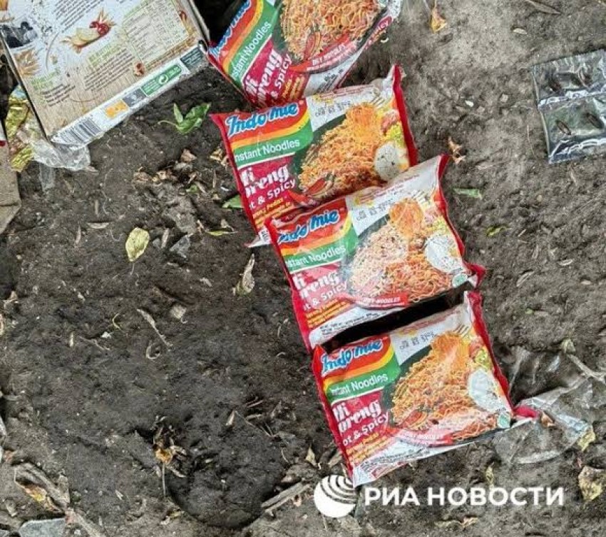 Heboh Bungkus Indomie Goreng di Medan Perang Ukraina