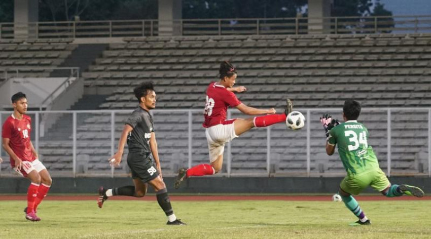 Supriadi Gemilang, Garuda Muda Imbang Tanpa Gol di Babak Pertama
