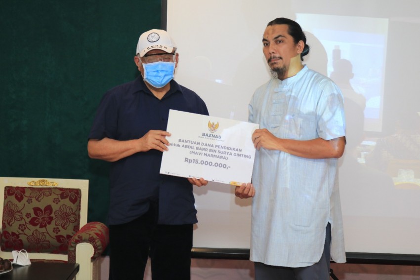 12 Tahun Mavi Marmara, BAZNAS Bantu Dana Sekolah Anak Wartawan