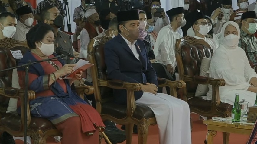 Masjid At-Taufiq Diresmikan Presiden, Megawati Harap Jadi Sarana Ibadah Kader PDIP