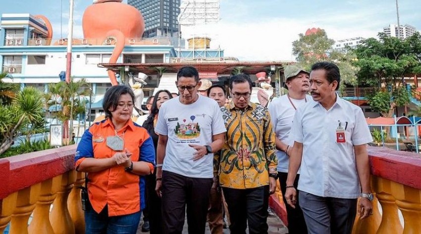 Menparekraf Deklarasi Taman Rekreasi Aman, Nyaman dan Menyenangkan