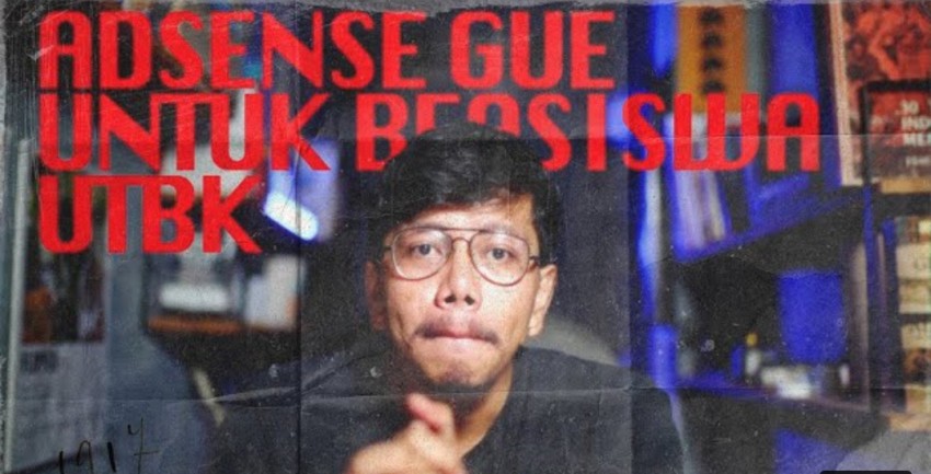 YouTuber Ini Donasikan Adsense untuk Siswa Lulus UTBK Terkendala Biaya