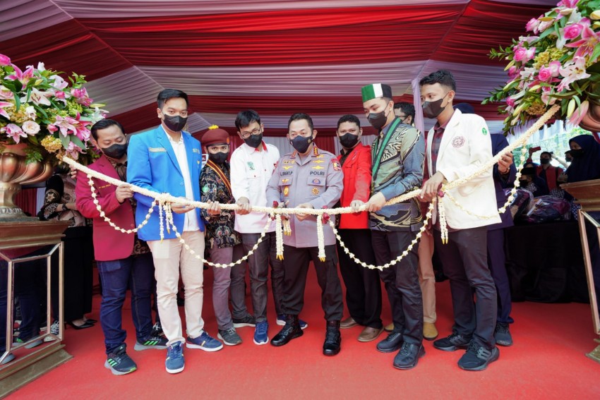 Hadiri Launching Rumah Kebangsaan, Ini Pesan Kapolri