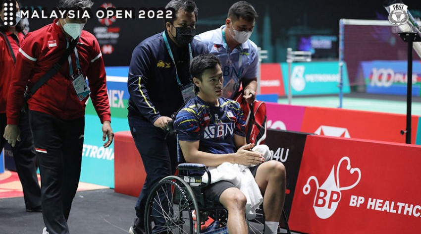 Terjatuh Saat Bertanding, Vito Mundur dari Malaysia Open 2022