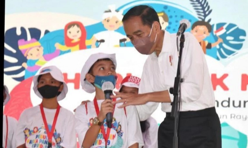 Peringati Hari Anak Nasional, Jokowi: Hentikan Perundungan