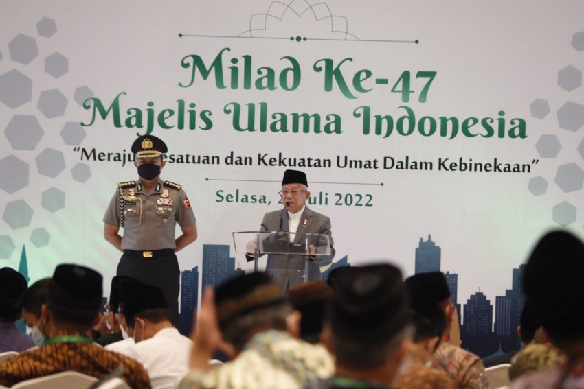 Wapres Ma'ruf Amin Dorong MUI Tingkatkan Kinerja Sesuai Visi-Misi