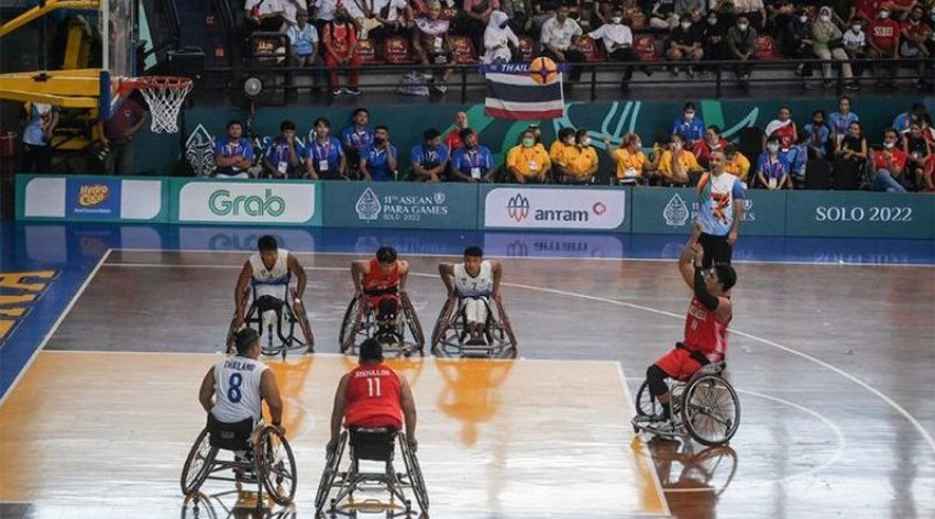 Kalah dari Thailand, Target Perak Timnas Basket Wheelchair Indonesia Kandas