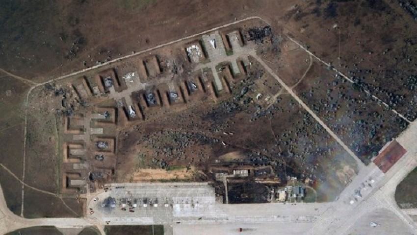 9 Pesawat Tempur Rusia Hancur Dibombardir AU Ukraina