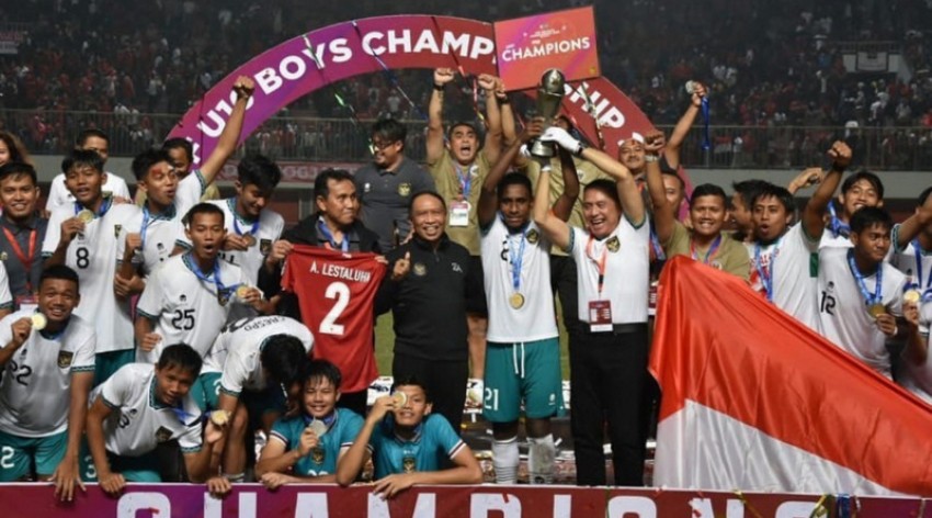 Tiba di Jakarta, Skuad Garuda Muda Diguyur Bonus Rp1,3 Miliar