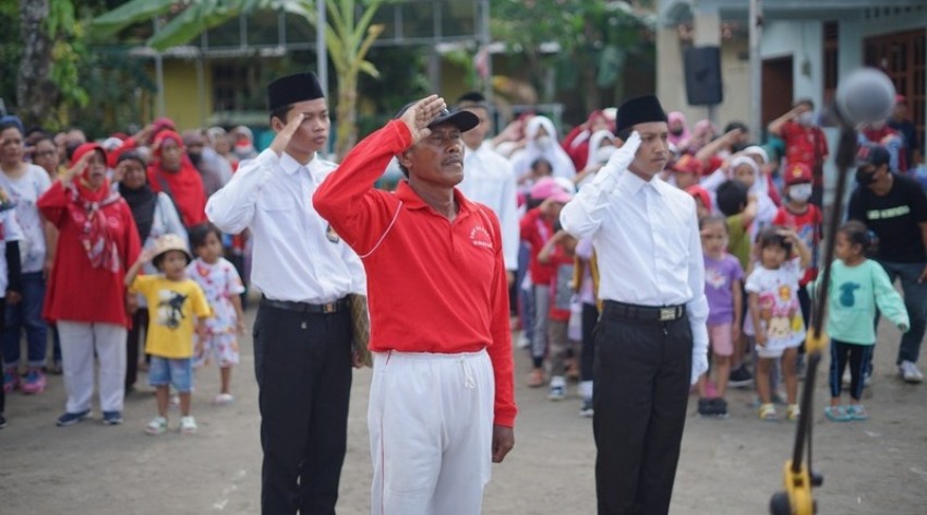 HUT ke-77 RI, Pererat Toleransi dan Persatuan Warga Sawahan Jogja