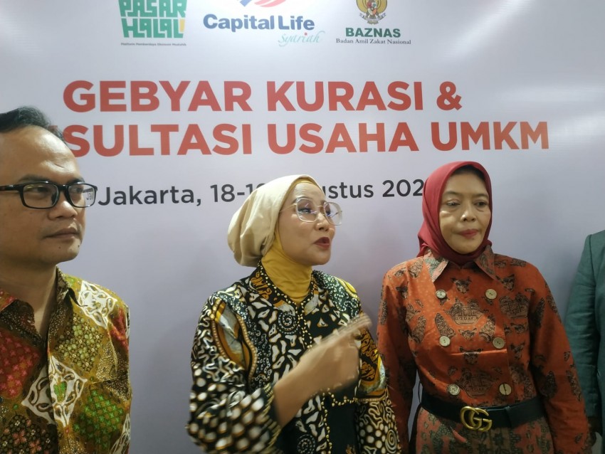 Kurasi Produk UMKM, Baznas Sinergi dengan Capital Life Syariah