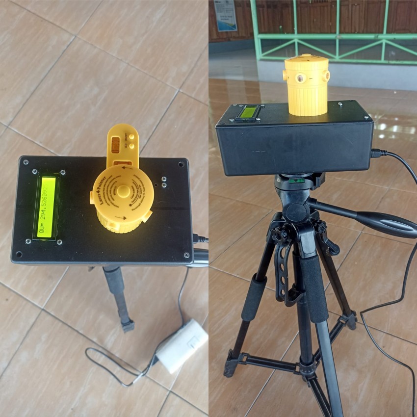 Kreatif! Mahasiswa UIN Walisongo Ciptakan Instrumen Pengukur Kiblat Robotik