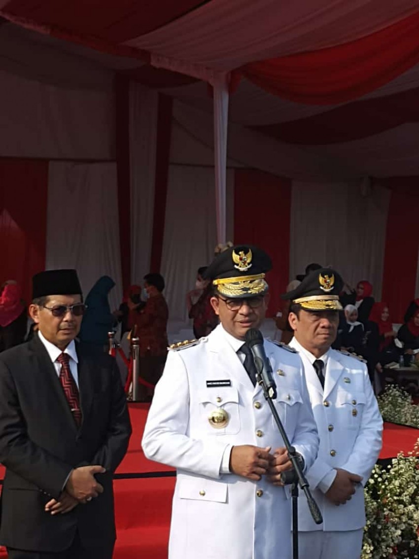 DPRD Umumkan Pemberhentian Jabatan Anies Baswedan Dari Gubernur