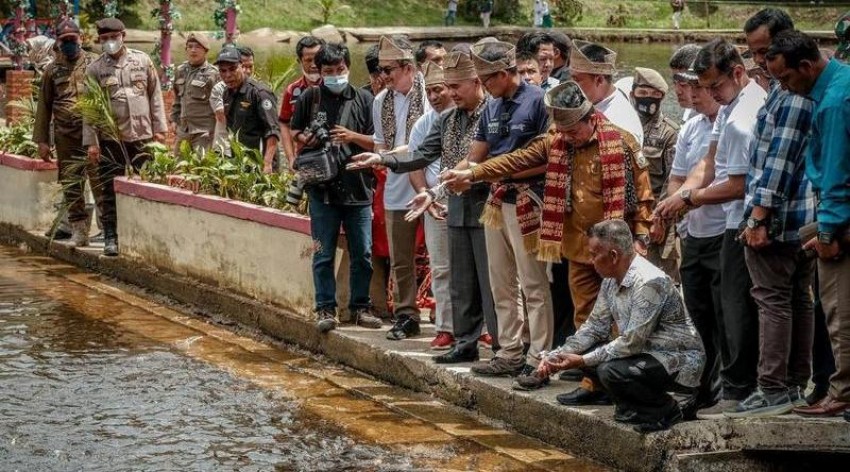 Desa Wisata Pentagen, Unggulkan Taman Wisata Air