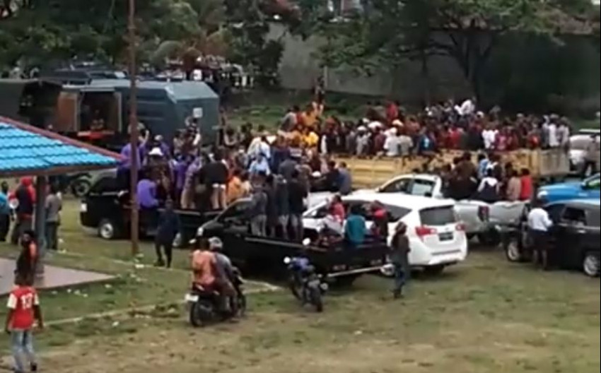 Polda Papua: Massa Pengunjuk Rasa Sudah Bubar Kondusif