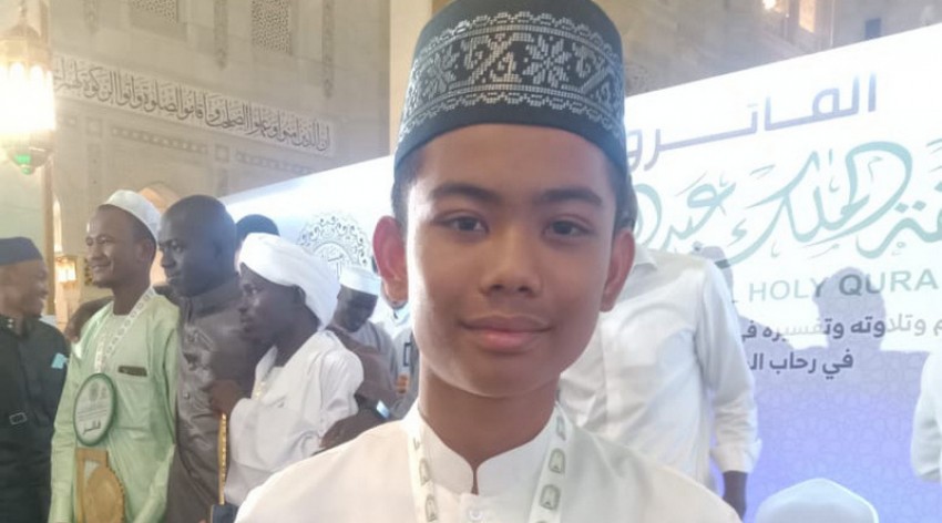 Hafidz 13 Tahun Asal Langkat Raih Juara 2 di Ajang MHQ Internasional