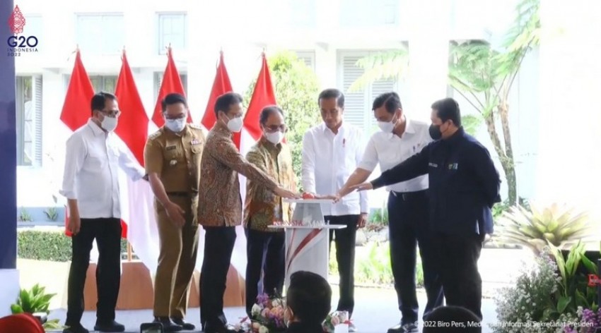 Luncurkan IndoVac, Jokowi Dorong Kemandirian Vaksin Dalam Negeri