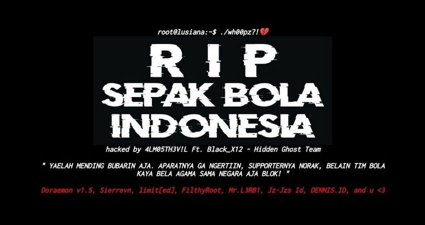 Laman PT LIB Kena Retas, Hacker Tulis Pesan Kekecewaan