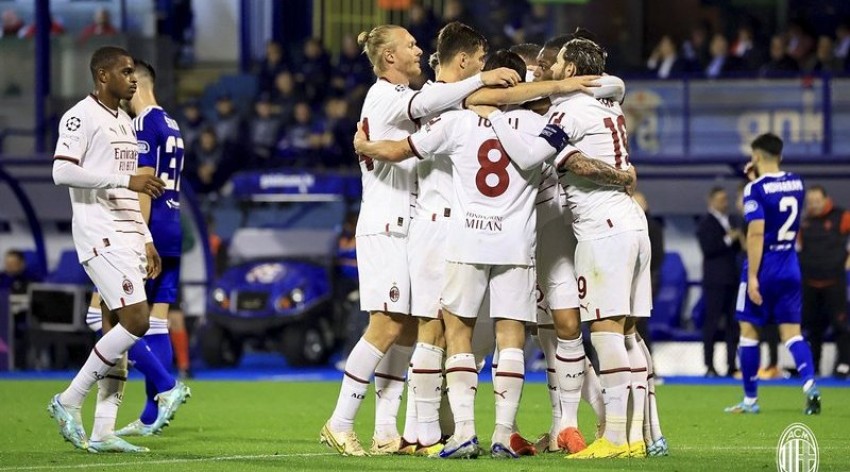 Permak Dinamo Zagreb 4-0, AC Milan Jaga Peluang Lolos Grup E
