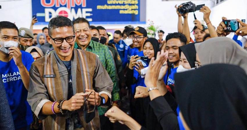 Sandiaga Dorong Generasi Muda Ikut Wujudkan Visi Indonesia Emas 2045