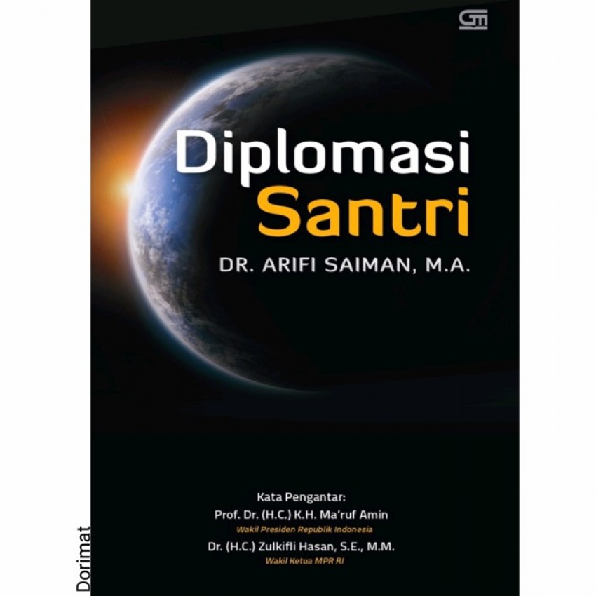 Lewat Buku, Arifi Saiman Luruskan Istilah Diplomasi Santri