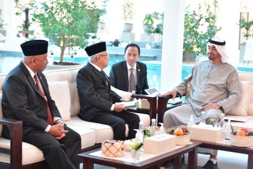 Wapres Temui Presiden PEA Bahas Pemahaman Islam Moderat