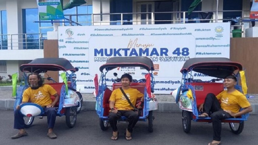 Becak Listrik Bakal Ramaikan Muktamar Muhammadiyah