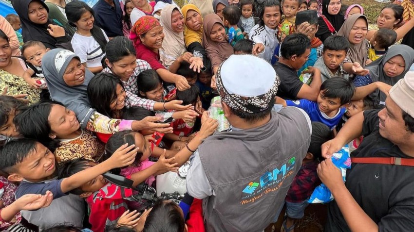 Ulama dan Asatidz Terjun Dampingi Pengungsi Gempa Cianjur