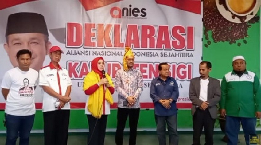 Relawan ANIES di Sulteng Siap Menangkan Anies Baswedan