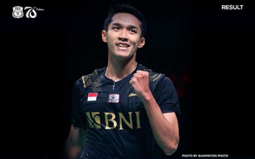 Hajar Wakil Singapura, Jonatan Christie Raih Kemenangan Perdana