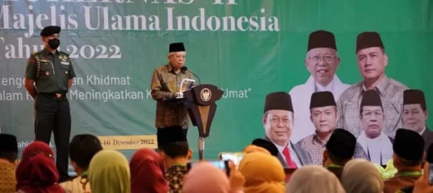 Wapres Minta MUI Jaga Akidah Umat Agar Tak Menyimpang dari Nilai Islam