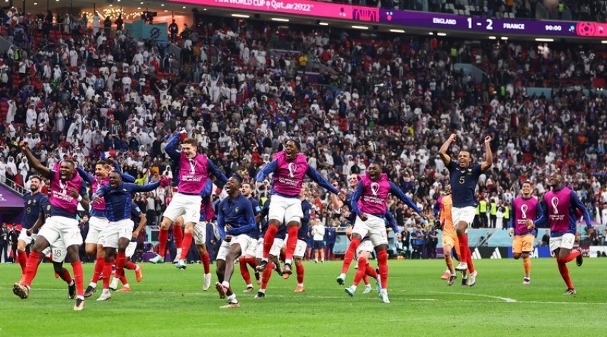 Gebuk Inggris 2-1, Les Bleus Melenggang ke Semifinal