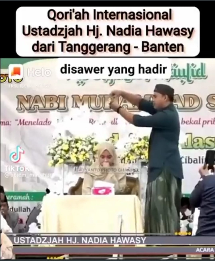 Identik dengan Biduan, Sawer Qoriah Dinilai Rusak Kesopanan