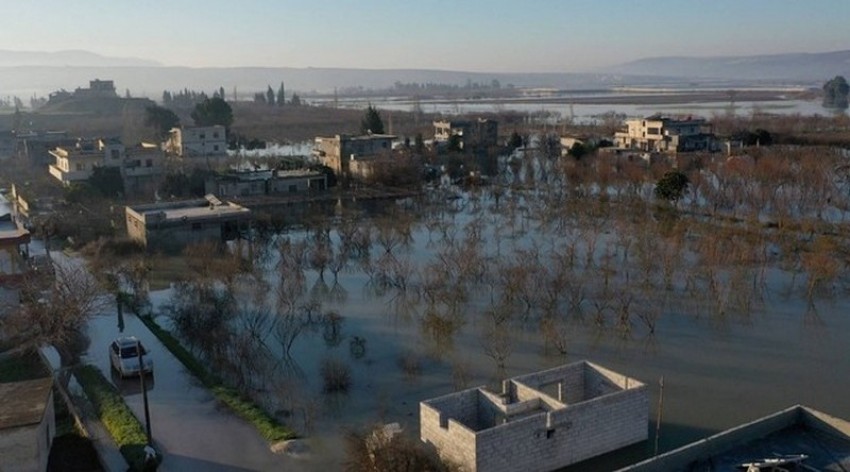 Potret Desa di Suriah Terendam Banjir Usai Diguncang Gempa