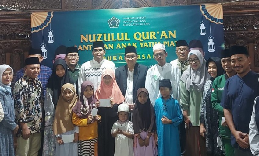 Nuzulul Quran PP ISNU, Buka Puasa Bersama dan Santunan Anak Yatim