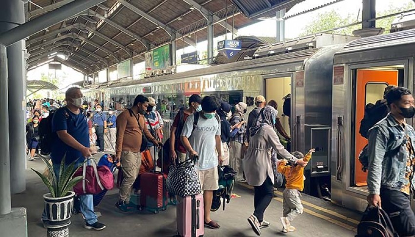 Penumpang Kereta Api Daop 8 Saat Lebaran Tembus 37.731 Orang