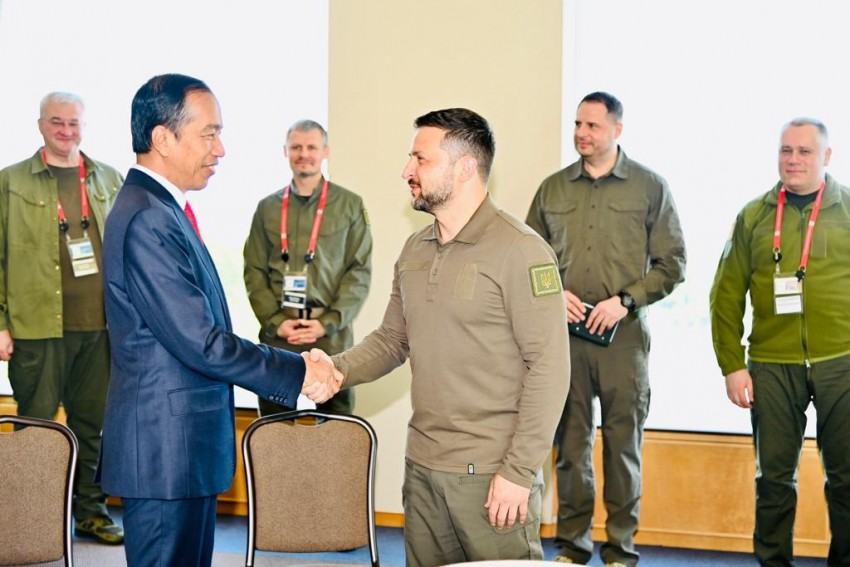 Bertemu Presiden Zelenskyy, Jokowi Tegaskan Indonesia Dukung Perdamaian di Ukraina