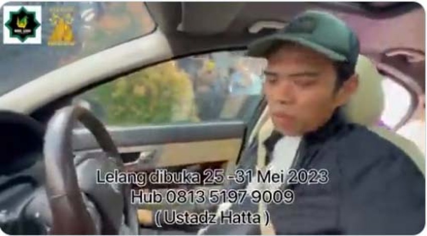 UAS Lelang Jaguar Pemberian Hamba Allah, Harga Dibuka Rp150 Juta