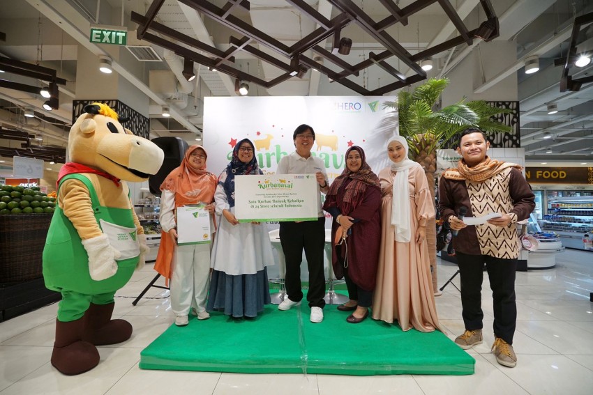 Mudahkan Berkurban, Dompet Dhuafa Kolaboraksi Bersama HERO Supermarket