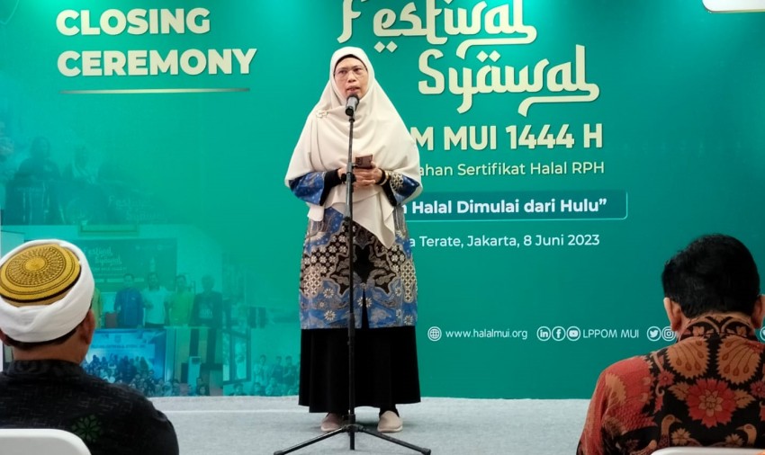 Tutup Festival Syawal, LPPOM MUI Beri Sertifikat Halal ke RPH