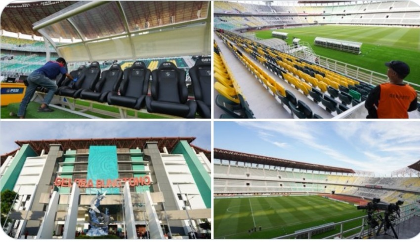 Stadion GBT Siap Menyambut Laga Timnas Indonesia Lawan Palestina