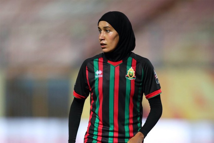Masya Allah! Benzina Jadi Pemain Berhijab Pertama Tampil di Women's World Cup